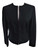 Women's Elegant Black Silk Blazer Jacket SIZE 4