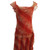 JONATHAN MARTIN Studio Women's Orange Ruffled Dress SIZE 6