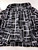 Women's Black & White Geometric Print Full Zip Front Jacket SIZE XL