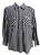 Men's Black & White Check Long Sleeved Shirt SIZE LARGE cool shirt nice shirt mens stylish clothing mens hot fashion mens date night ideas mens stylish casual wear mens sexy shirt