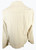 Women's Gold Taupe Seersucker Jacket with Asymmetrical Zippers