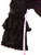 Women's Bohemian Style Black Sparkly Bell Sleeve Top SIZE MEDIUM