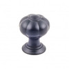 Allington Knob 1" - Flat Black Kitchen Ring Drawer Handle Dresser Knobs Cabinet Door Pull Copperknob