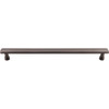 Kingsbridge Appliance Pull 12" (c-c) - Ash Gray Kitchen Crystal Cabinet Pulls Stopper Handles Hinges Hardware