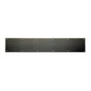 Dark Oil Rubbed Bronze Front Door Kickplate 4" X 34", 6" X 34", 8" X 34"