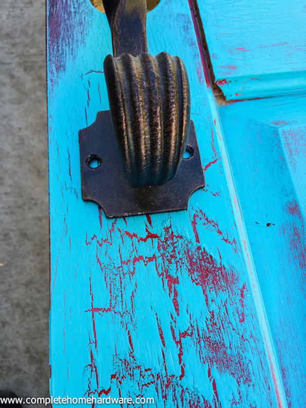 Distressing  A Wood Entry Door 