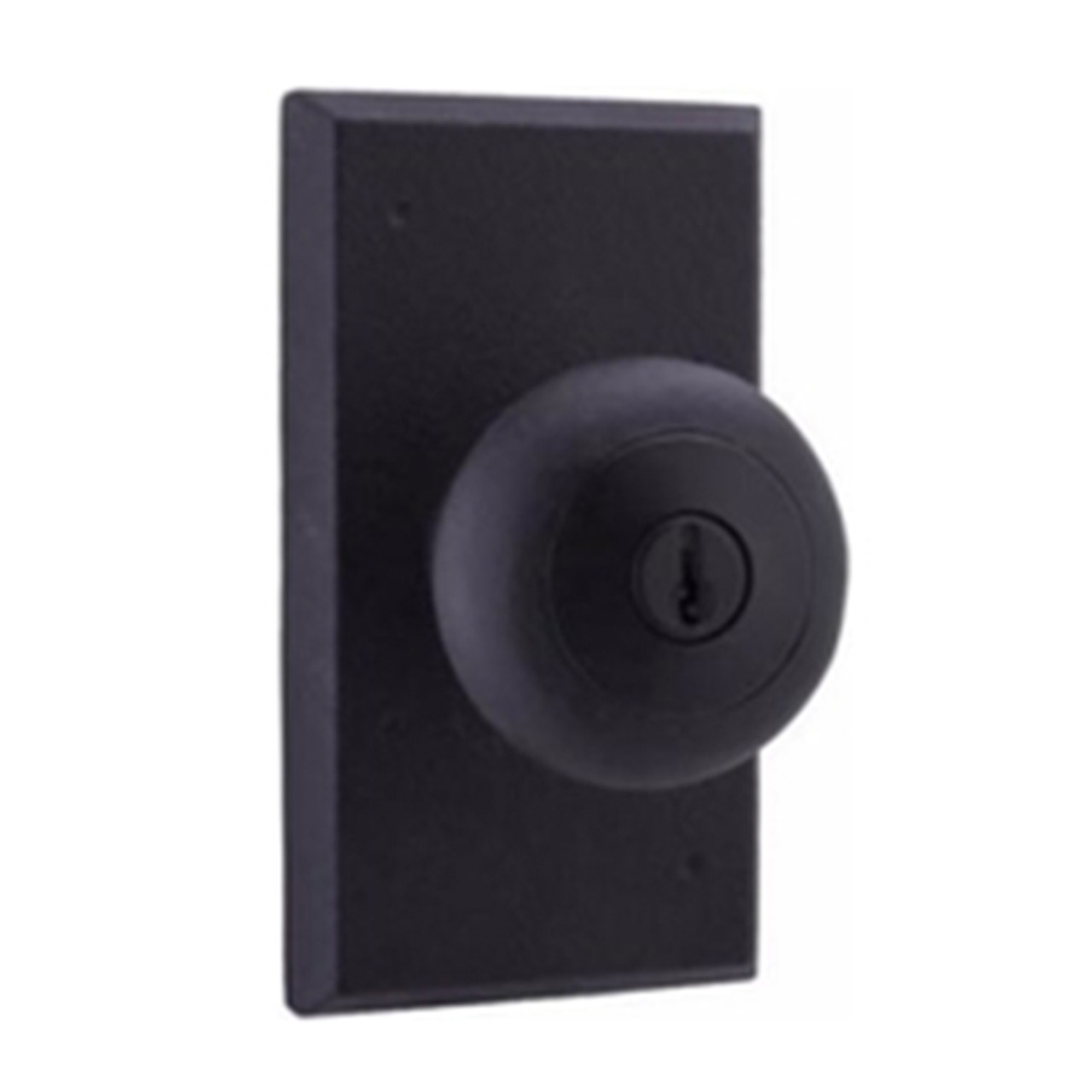 Molten Bronze Wexford Reversible Keyed Entry Door Knob With Square