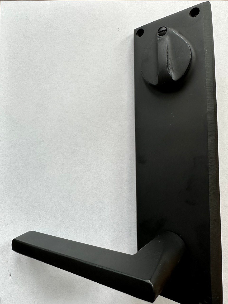 Emtek Passage Single Keyed Sideplate Lockset with Lariat Lever