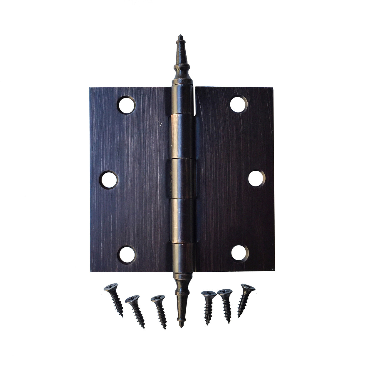 Oil Rubbed Bronze Decorative Interior Ball Tip Door Hinges by Complete