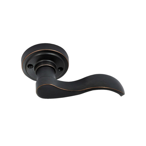 Dark Bronze Twin Peaks Left Hand BHP Handleset Interior Trim Lever