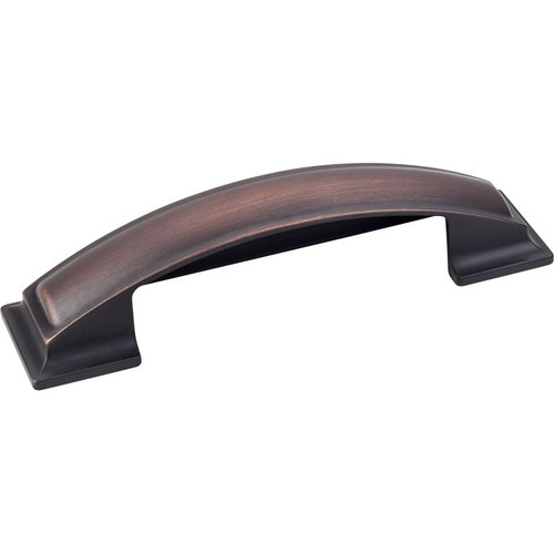 Brushed Oil Rubbed Bronze 5" Annadale Decorative Pillow Cup Cabinet Pull (436-96DBAC)