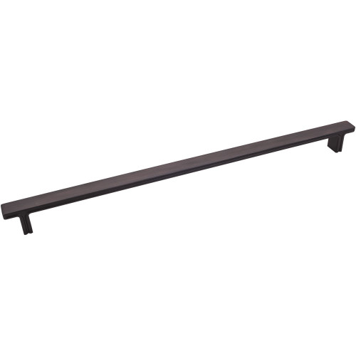 Brushed Oil Rubbed Bronze 13-15/16" Anwick Decorative Rectangle Cabinet Pull (867-320DBAC)