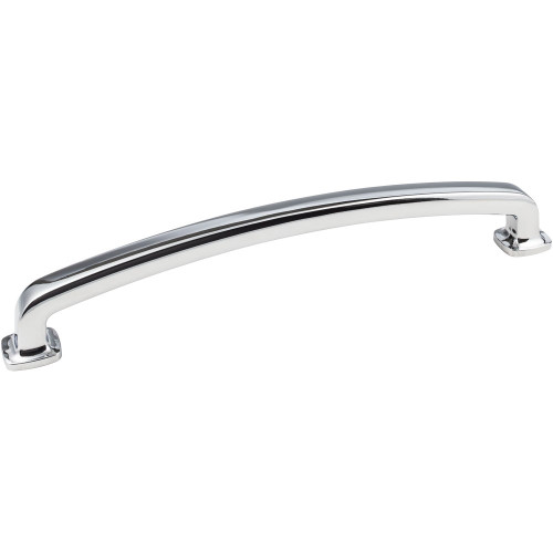 Polished Chrome 13-1/4" Belcastel Die Cast Forged Look Flat Bottom Appliance Pull (MO6373-12PC)