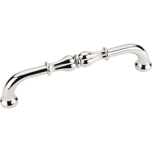 Polished Nickel 5-11/16" Bella Decorative Cabinet Pull (818-128NI)