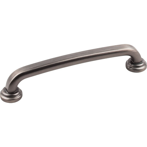 Brushed Pewter 5-7/8" Bremen 1 Decorative Gavel Cabinet Pull (527-128BNBDL)