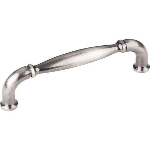 Brushed Pewter 4-1/4" Chesapeake Decorative Cabinet Pull (737-96BNBDL)