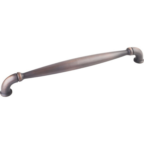 Brushed Oil Rubbed Bronze 12-15/16" Chesapeake Decorative Appliance Pull (737-12DBAC)