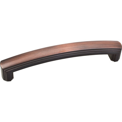 Brushed Oil Rubbed Bronze 5-9/16" Delgado Decorative Cabinet Pull (519-128DBAC)