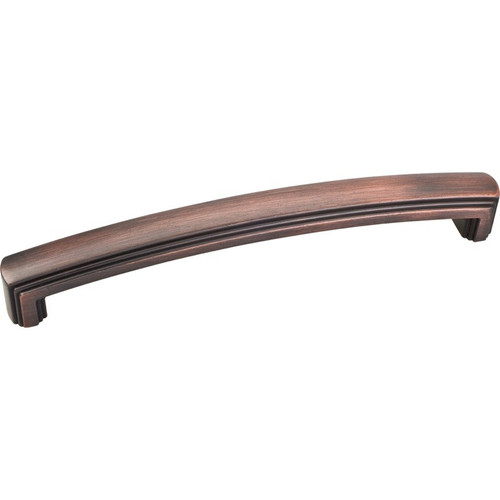 Brushed Oil Rubbed Bronze 6-13/16" Delgado Decorative Cabinet Pull (519-160DBAC)