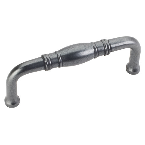 Gun Metal 3-3/8" Durham Decorative Cabinet Pull (Z290-3-DACM)