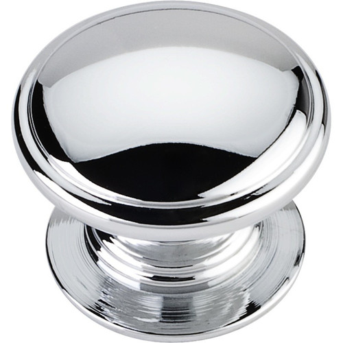 Polished Chrome 1-1/4" Durham Decorative Cabinet Knob (3980-PC)