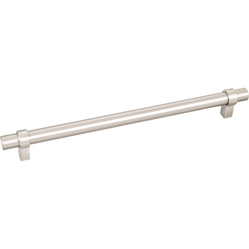 Satin Nickel 14-1/8" Key Grande Decorative Cabinet Bar Pull (5319SN)