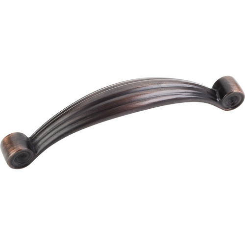 Brushed Oil Rubbed Bronze 4-3/8" Lille Palm Leaf Decorative Cabinet Pull (415-96DBAC)
