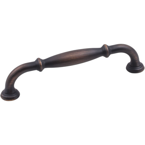 Brushed Oil Rubbed Bronze 5-13/16" Tiffany Decorative Cabinet Pull (658-128DBAC)