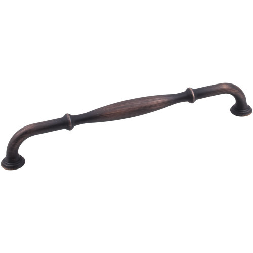 Brushed Oil Rubbed Bronze 9-7/8" Tiffany Decorative Cabinet Pull (658-224DBAC)