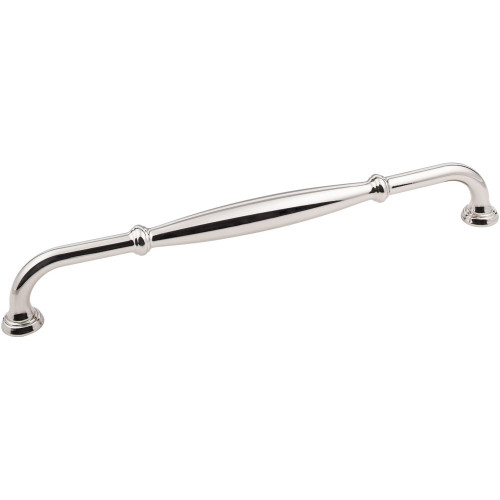 Polished Nickel 13" Tiffany Decorative Cabinet Pull (658-12NI)