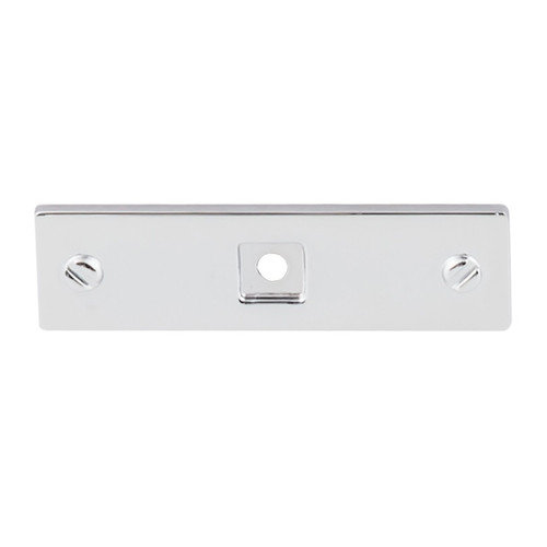 Barrington Channing Backplate 3" - Polished Chrome