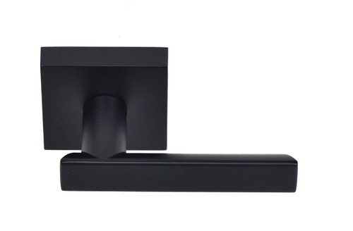 Matte Black finish Santa Cruz Passage Lever (91144DB) By Better Home Products sold by preferred seller Complete Home Hardware.com Franklin, TN