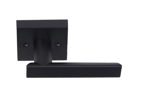 Matte Black Santa Cruz Reversible Dummy Lever (91344BLK) by Better Home Products and sold by Complete Home Hardware. Franklin, TN