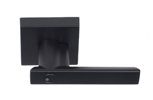 Matte Black Santa Cruz Reversible Entry Lever (91511DB) by Better Home Products. Sold by Complete Home Hardware. Franklin, TN