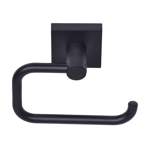 Matte Black Tiburon Euro Paper Holder 9507BLK  from Tiburon Bathroom accessories collection by Better Home Products