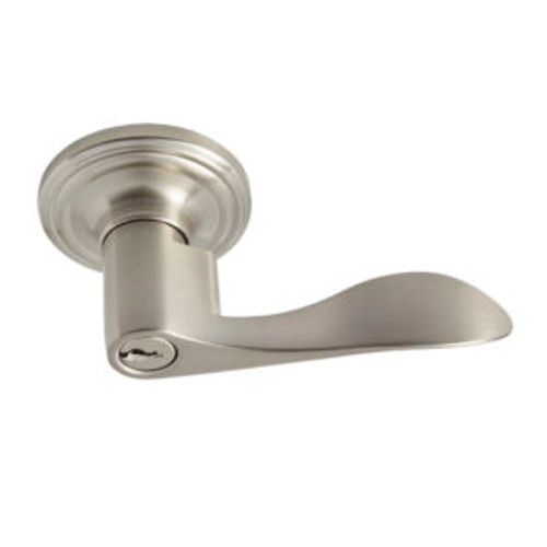 Buena Vista Keyed Entry Satin Nickel Lever