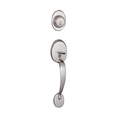 Satin Nickel Van Ness Front Door Handleset