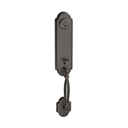 Dark Bronze Seacliff Front Door Entry Handleset by Better Home Products Sold by Complete Home Hardware