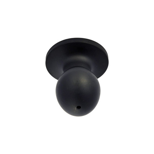 Matte Black Miraloma Park Privacy Door Knob