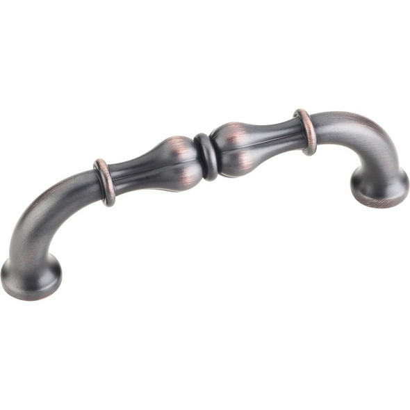 Brushed Oil Rubbed Bronze 4-3/8" Bella Decorative Cabinet Pull (818-96DBAC)