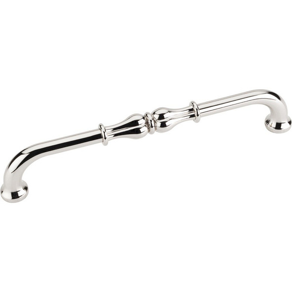 Polished Nickel 6-15/16" Bella Decorative Cabinet Pull (818-160NI)