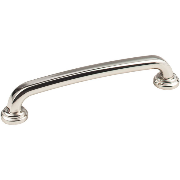 Polished Nickel 5-7/8" Bremen 1 Decorative Gavel Cabinet Pull (527-128NI)