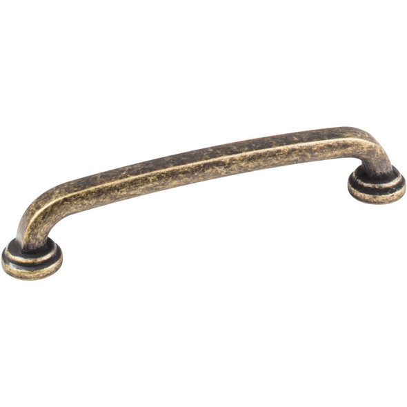 Distressed Antique Brass 5-7/8" Bremen 1 Decorative Gavel Cabinet Pull (527-128ABM-D)