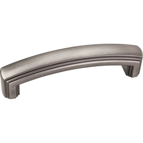 Brushed Pewter 4-1/4" Delgado Decorative Cabinet Pull (519-96BNBDL)