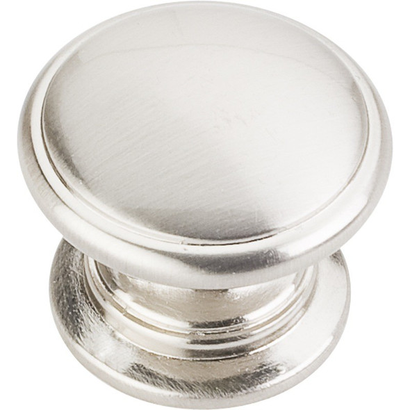 Satin Nickel 1-1/4" Durham Decorative Cabinet Knob (3980-SN)