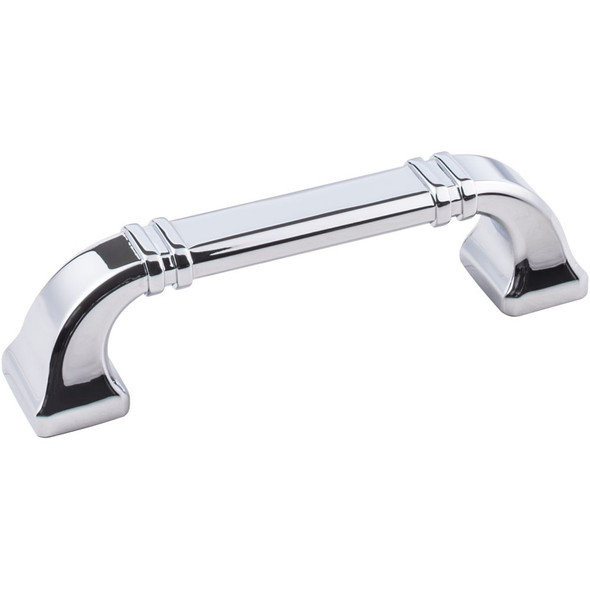 Polished Chrome 4-1/2" Ella Decorative Cabinet Pull (165-96PC)