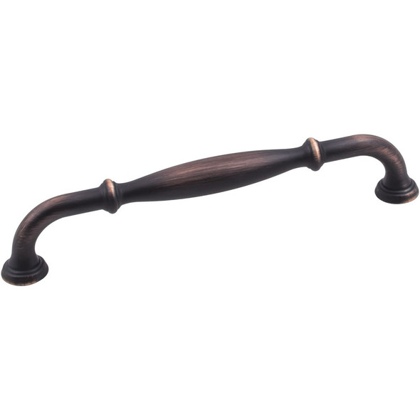 Brushed Oil Rubbed Bronze 7-1/16" Tiffany Decorative Cabinet Pull (658-160DBAC)