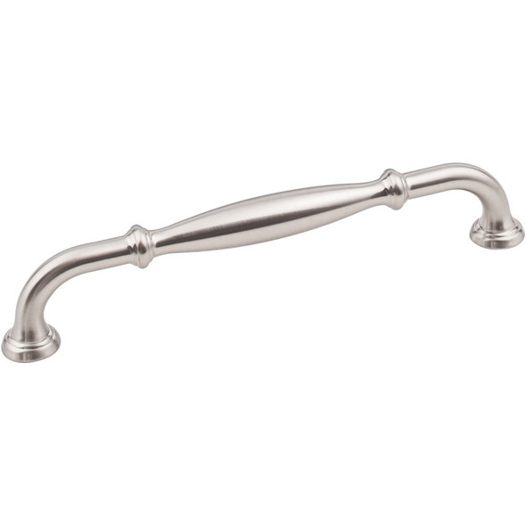 Satin Nickel 7-1/16" Tiffany Decorative Cabinet Pull (658-160SN)