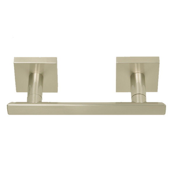 Satin Nickel Santa Cruz Paper Holder 9109SN from Santa Cruz Bathroom accessories collection by Better Home Products