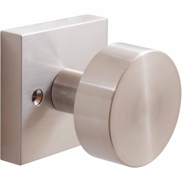 Satin Nickel Dummy Bonn Knob Stone Harbor Non Function contemporary design